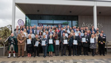 West Midland Reserve Forces and Cadets Association ERS Silver event, National Memorial Arboretum credit: leeboswellphotography.com