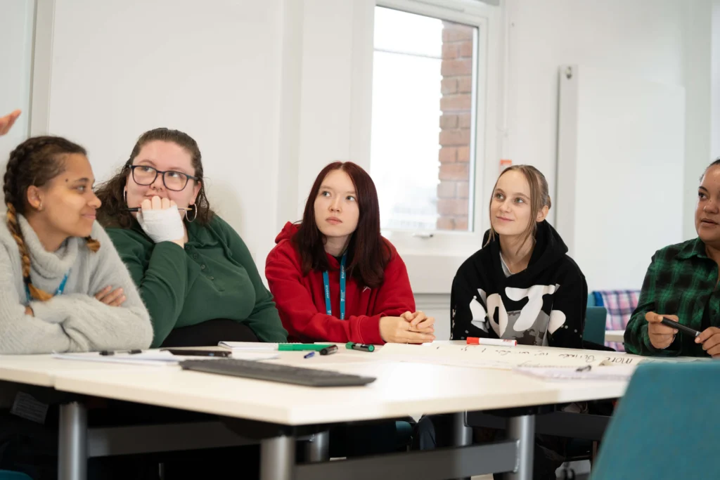 Early Childhood Education Studies students in classroom