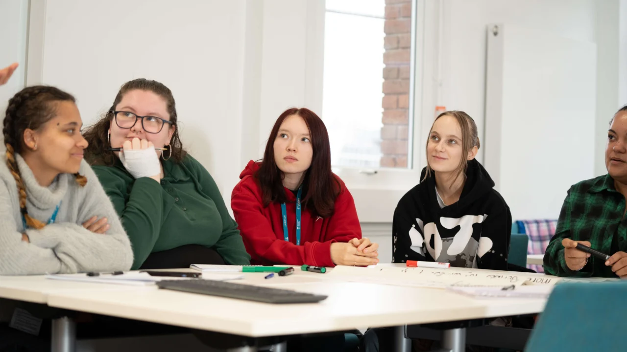 Early Childhood Education Studies students in classroom