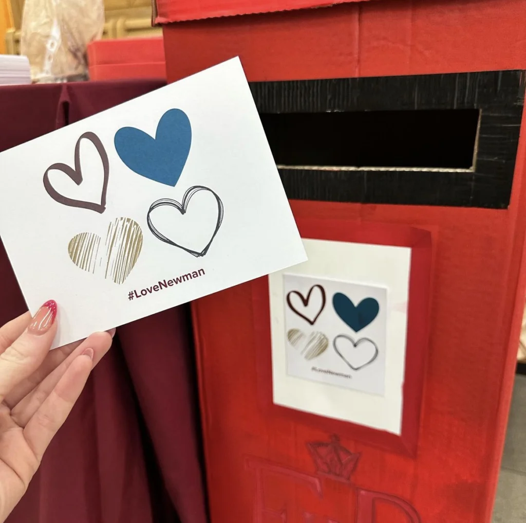 Student Post Box Birmingham Newman University - Courses - Student Voucher Gift for Our ...
