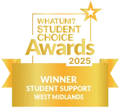 Award - 2025 WUSCA - Student Support - winner West Midlands