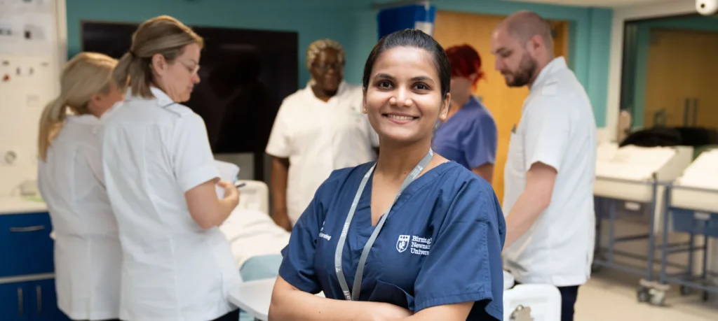 Adult Nursing - Students on ward