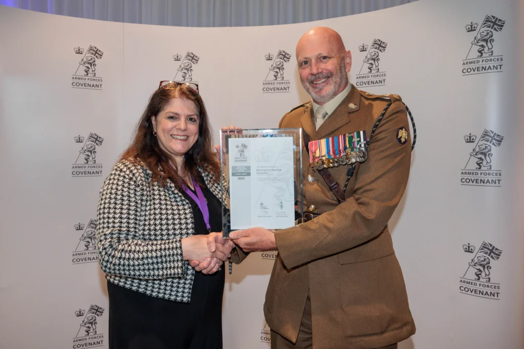 Giosi Birkett - Defence Employer Recognition Scheme (ERS) Silver Award