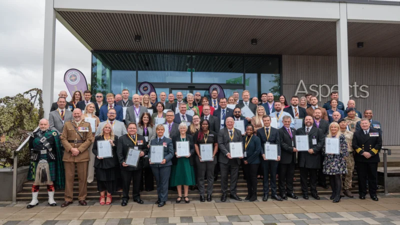 West Midland Reserve Forces and Cadets Association ERS Silver event, National Memorial Arboretum credit: leeboswellphotography.com