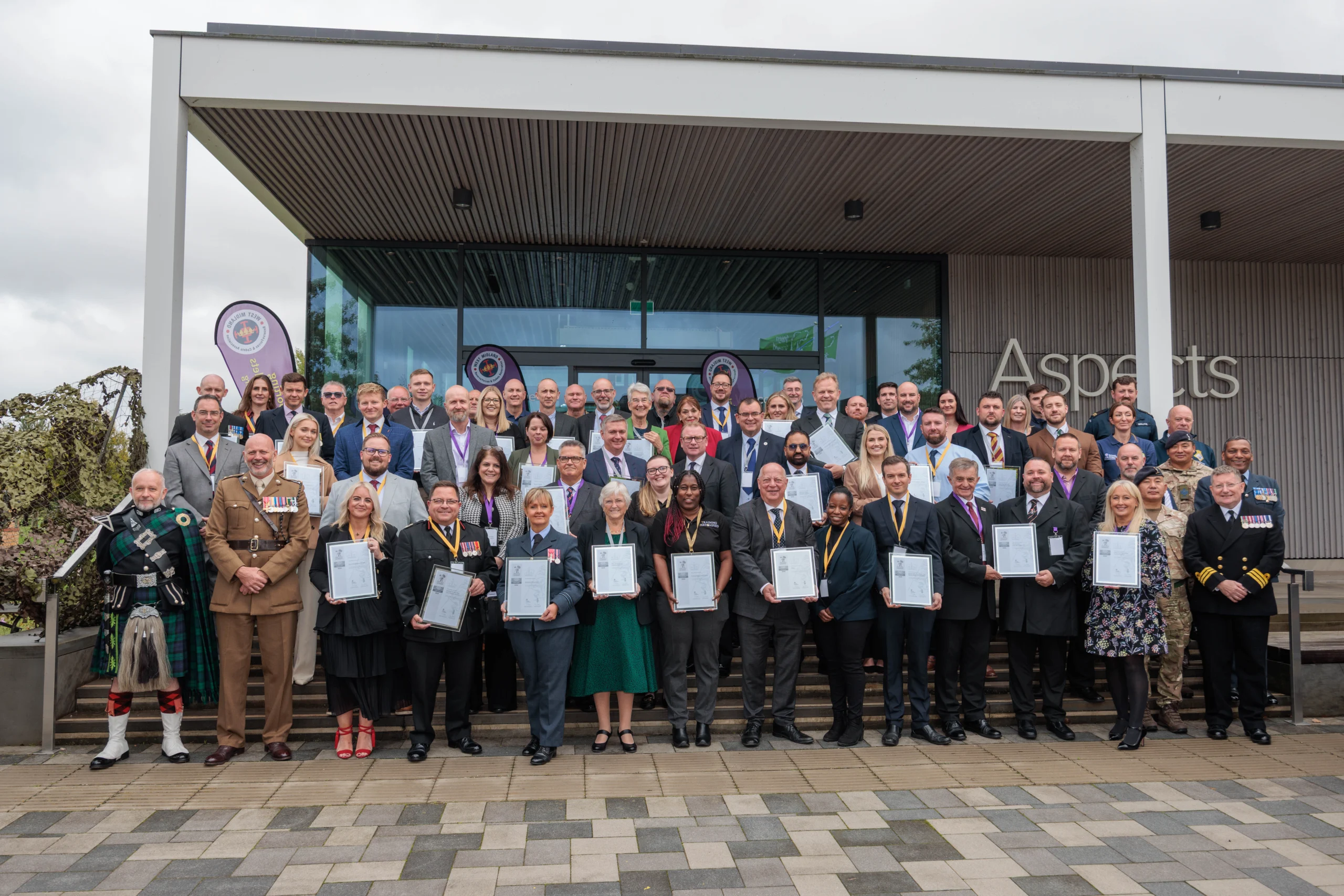 West Midland Reserve Forces and Cadets Association ERS Silver event, National Memorial Arboretum credit: leeboswellphotography.com