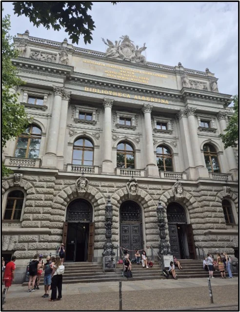 Grand-old building in Leipzig