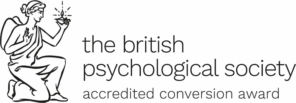 The British Psychological Society - Accredited Conversion Award - Black and White