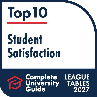 Top 10 - Student Satisfaction - Complete University Guide 2027