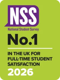 No. 1 in the UK for full time student satisfaction 2026