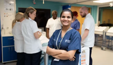 Adult Nursing - Students on ward